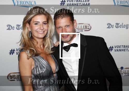 Hilversum 2 september 2019
Voetbalgala bij studio 21 . Theo Lucius met vrouw