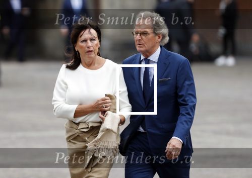 Den Haag 17 september 2019
Prinsjesdag 2019 op het binnenhof.
Tom Rombouts met vrouw