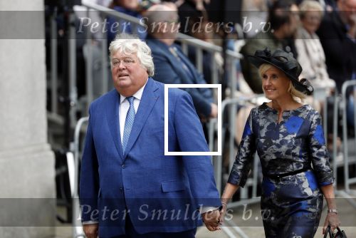 Den Haag 17 september 2019
Prinsjesdag 2019 op het binnenhof.
Ton Elias arriveert samen met zijn partner