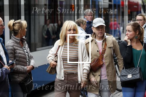 Amsterdam 11 augustus 2019
Premiere Downtown Abbey in pathe Tuschinski. Yvon Jaspers kwam met Marc Marie Huijbregts