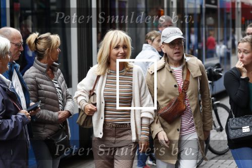 Amsterdam 11 augustus 2019
Premiere Downtown Abbey in pathe Tuschinski. Yvon Jaspers kwam met Marc Marie Huijbregts