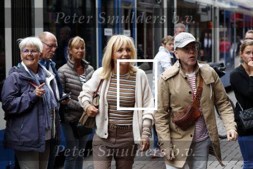 Amsterdam 11 augustus 2019
Premiere Downtown Abbey in pathe Tuschinski. Yvon Jaspers kwam met Marc Marie Huijbregts