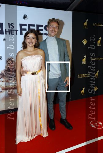 Utrecht 28 september 2020
Premiere buiten is het beter tijdens het nederlands film festival.
Abby Hoes met haar vriend