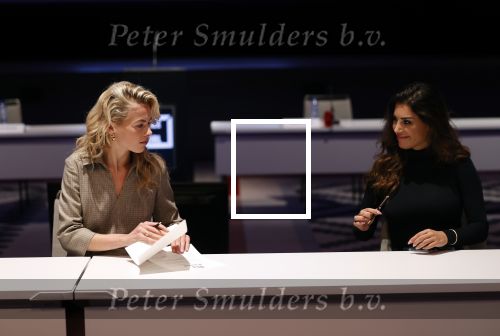 Amsterdam 5 oktober 2020
Bijeenkomst influencers inzake free a girl in hotel Krasnapolsky. Annekee Molenaar en Yolanthe Cabau