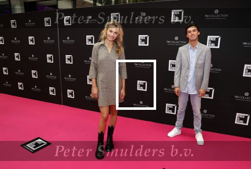 Amsterdam 5 oktober 2020
Bijeenkomst influencers inzake free a girl in hotel Krasnapolsky. Annekee Molenaar en Nino Wilkes