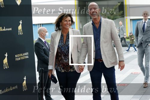 Utrecht 27 september 2020
Premiere I.M. tijdens filmdagen in Utrecht. Astrid Joosten met partner  Rob Peters