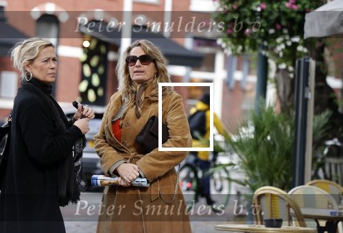 Amsterdam 7 oktober 2020
Claudia Schoemacher met een kennis op de cornelis schuytstraat