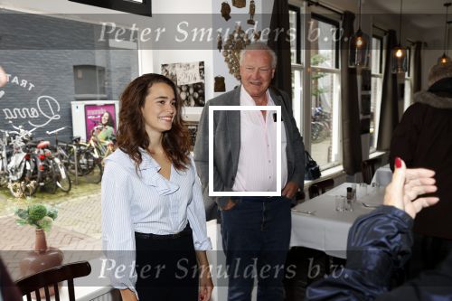 Amsterdam 27 september 2020
Expositie Davide Heijmans . De expositie heet 24/24 San remo en  hangt bij restaurant La Trattoria Di Donna Sofia in de Jordaan.
