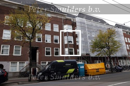 Amsterdam 2 oktober 2020
De huizen / appartementen naast Eva Jinek worden verbouwd.