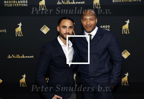 Utrecht 25 september 2020
Premiere Bulado tijdens de nederlandse filmdagen in Utrecht . everon Jackson Hooi kwam met zijn partner Jozua Augusto