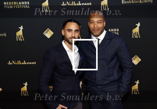 Utrecht 25 september 2020
Premiere Bulado tijdens de nederlandse filmdagen in Utrecht . everon Jackson Hooi kwam met zijn partner Jozua Augusto
