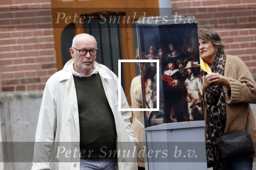 Amsterdam 30 september 2020
Frans Mulder doet boodschappen met een mondkapje.