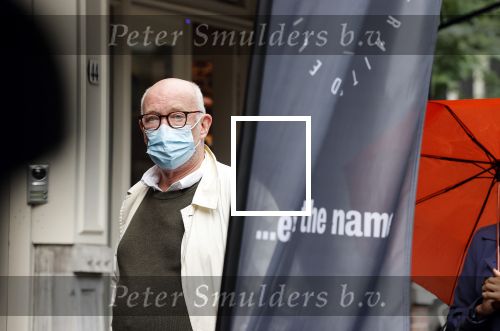 Amsterdam 30 september 2020
Frans Mulder doet boodschappen met een mondkapje.