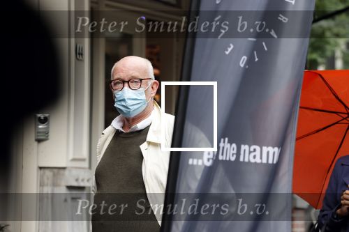 Amsterdam 30 september 2020
Frans Mulder doet boodschappen met een mondkapje.