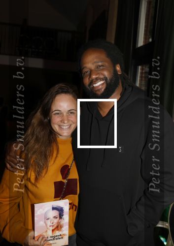 Amsterdam 25 mei 2020
Boekpresentatie Fien Vermeulen in het college Hotel. Glenn faria kwam met zijn vriendin
