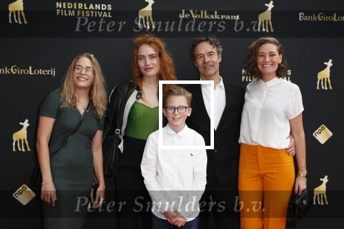 Utrecht 26 september 2020
Premiere Vliegende Hollanders tijdens de nederlandse filmdagen. 
Joram Lï¿½rsen met familie en partner
Joram Lursen