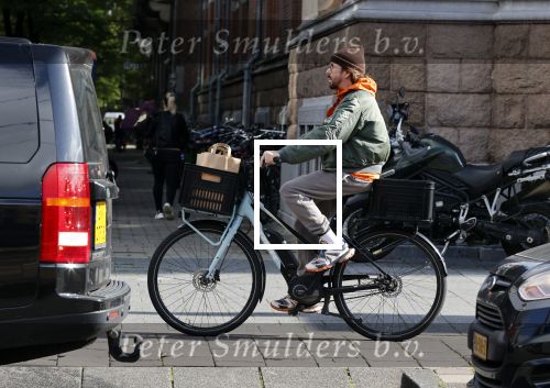 Amsterdam 29 september 2020
Mari v d Ven op zijn fiets in Amsterdam zuid