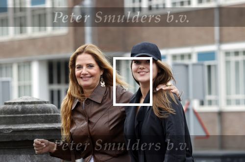Amsterdam 27 september 2020
Mariska Hulscher met dochter in Amsterdam