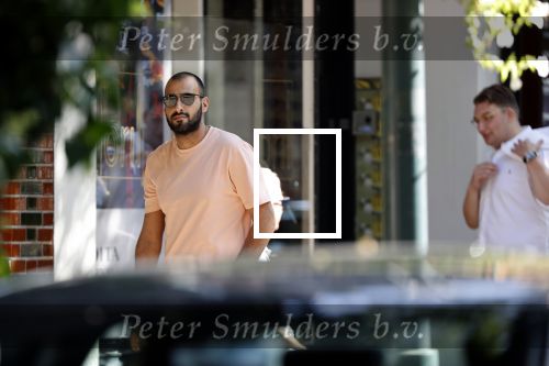 Amsterdam 22 september 2020
Naci Unuvar en zijn manager Mo Salem op de cornelis schuytstraat