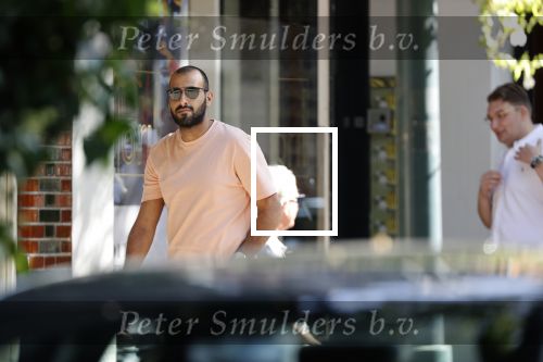 Amsterdam 22 september 2020
Naci Unuvar en zijn manager Mo Salem op de cornelis schuytstraat