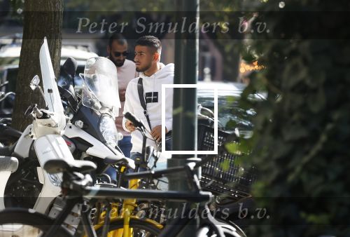 Amsterdam 22 september 2020
Naci Unuvar en zijn manager Mo Salem op de cornelis schuytstraat