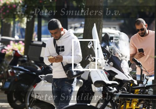 Amsterdam 22 september 2020
Naci Unuvar en zijn manager Mo Salem op de cornelis schuytstraat