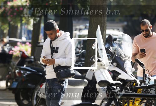 Amsterdam 22 september 2020
Naci Unuvar en zijn manager Mo Salem op de cornelis schuytstraat