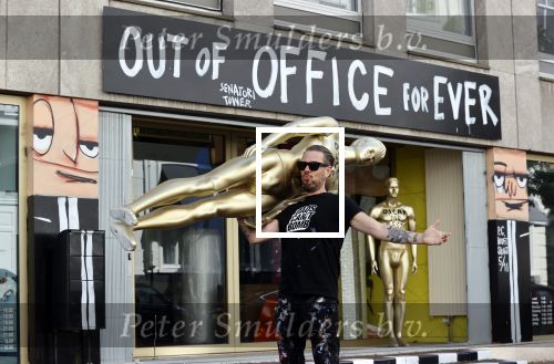 Amsterdam 19 september 2020
Selwyn Senatori bij zijn nieuwe atelier op de pc hooftstraat