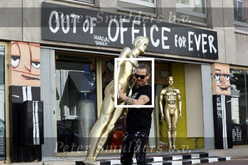 Amsterdam 19 september 2020
Selwyn Senatori bij zijn nieuwe atelier op de pc hooftstraat