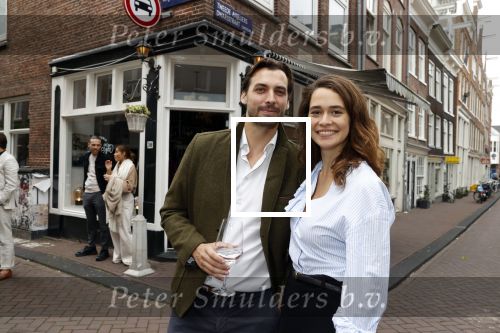 Amsterdam 27 september 2020
Expositie Davide Heijmans . De expositie heet 24/24 San remo en  hangt bij restaurant La Trattoria Di Donna Sofia in de Jordaan. Davide met partner Thierry Baudet