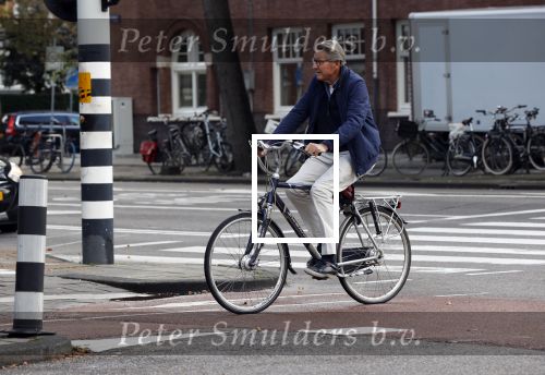 Amsterdam 29 september 2020
Ursul de Geer fietsend in Amsterdam zuid