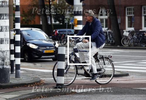 Amsterdam 29 september 2020
Ursul de Geer fietsend in Amsterdam zuid