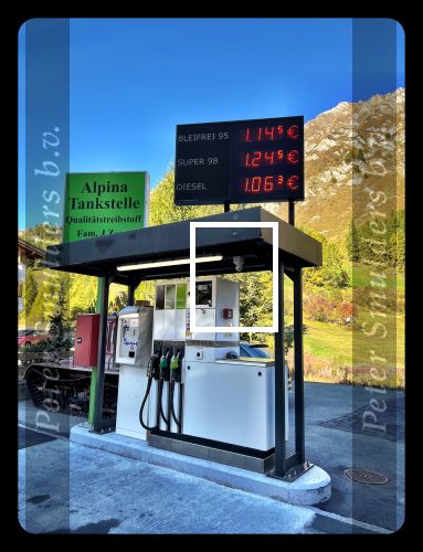 13 Oktober 2021 Het verschil van benzineprijzen tussen Zwitserland (Samnaum) en op de Duitse snelwegen. Een verschil van ruim 1 euro per liter !!!!!!