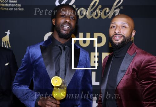 Utrecht 1 oktober 2021
Uitreiking gouden kalveren in schouwburg Utrecht.
Akwasi Ansah en Gianni Grot