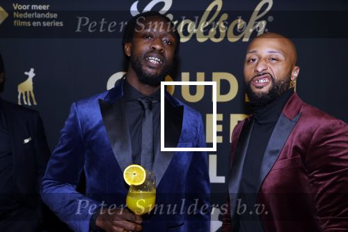 Utrecht 1 oktober 2021
Uitreiking gouden kalveren in schouwburg Utrecht.
Akwasi Ansah en Gianni Grot