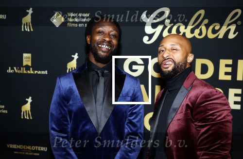 Utrecht 1 oktober 2021
Uitreiking gouden kalveren in schouwburg Utrecht.
Akwasi Ansah en Gianni Grot