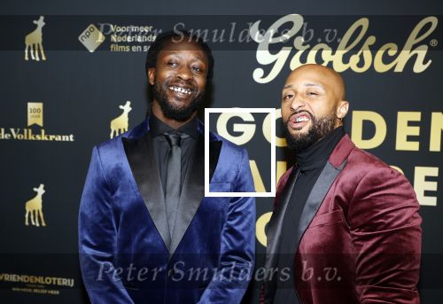 Utrecht 1 oktober 2021
Uitreiking gouden kalveren in schouwburg Utrecht.
Akwasi Ansah en Gianni Grot