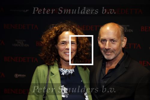 Amsterdam 12 oktober 2021
Premiere Benedetta  in Tuschinski. paul Verhoeven is de regisseur. Alain de Levita