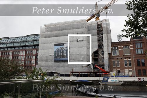 Amsterdam 30 september 2021
Albert Verlinde zijn nieuwe appartement in complex de hooch in aanbouw