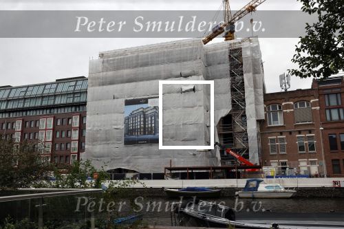 Amsterdam 30 september 2021
Albert Verlinde zijn nieuwe appartement in complex de hooch in aanbouw