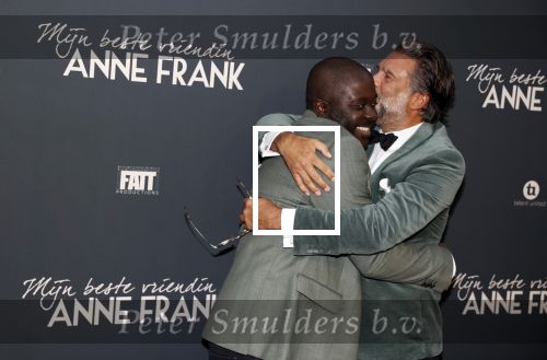 Amsterdam 6 september 2021
Premiere Mijn beste vriendin Anne Frank in Tuschinski.
Andre Dongelmans en Roeland Fernhout