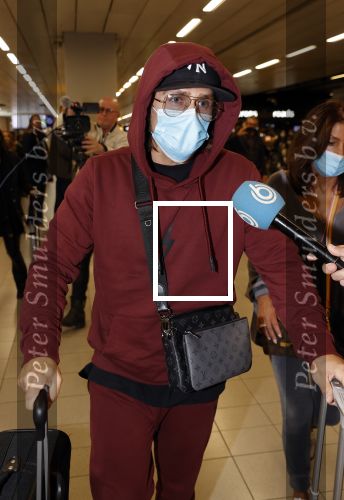 Amsterdam 17 oktober 2021
Andre Hazes en zijn moeder rachel Hazes rriveren op schiphol nadat Andre 4 weken in Spanje is geweest.