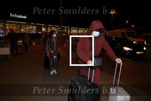 Amsterdam 17 oktober 2021
Andre Hazes en zijn moeder rachel Hazes rriveren op schiphol nadat Andre 4 weken in Spanje is geweest.