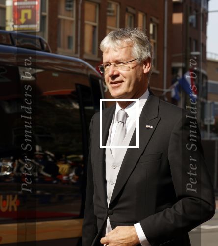 Den Haag 21 september 2021
Prinsjesdag in Den Haag 2021. De troonrede is in de grote kerk. Aanwezig namens de koninklijke familie zijn Koning Willem Alexander en Koningin Maxima Prins Constantijn en Prinses Laurentien. Arie Slob