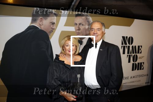 Amsterdam 28 september 2021
Premiere James Bond in Tuschinski. Kitty en Benno Leeser