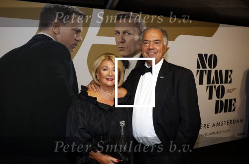 Amsterdam 28 september 2021
Premiere James Bond in Tuschinski. Kitty en Benno Leeser