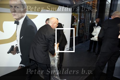 Amsterdam 28 september 2021
Premiere James Bond in Tuschinski. Beveiliging James Bond film