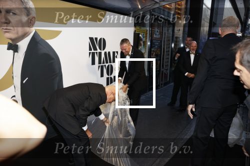 Amsterdam 28 september 2021
Premiere James Bond in Tuschinski. Beveiliging James Bond film