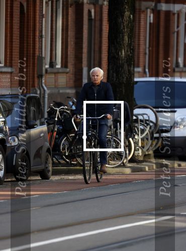 Amsterdam 4 oktober 2021
Bob Sikkes op zijn fiets in Amsterdam zuid.
