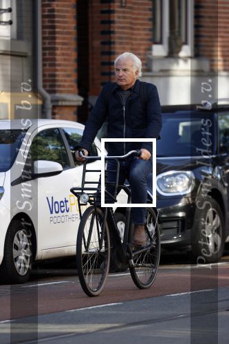 Amsterdam 4 oktober 2021
Bob Sikkes op zijn fiets in Amsterdam zuid.